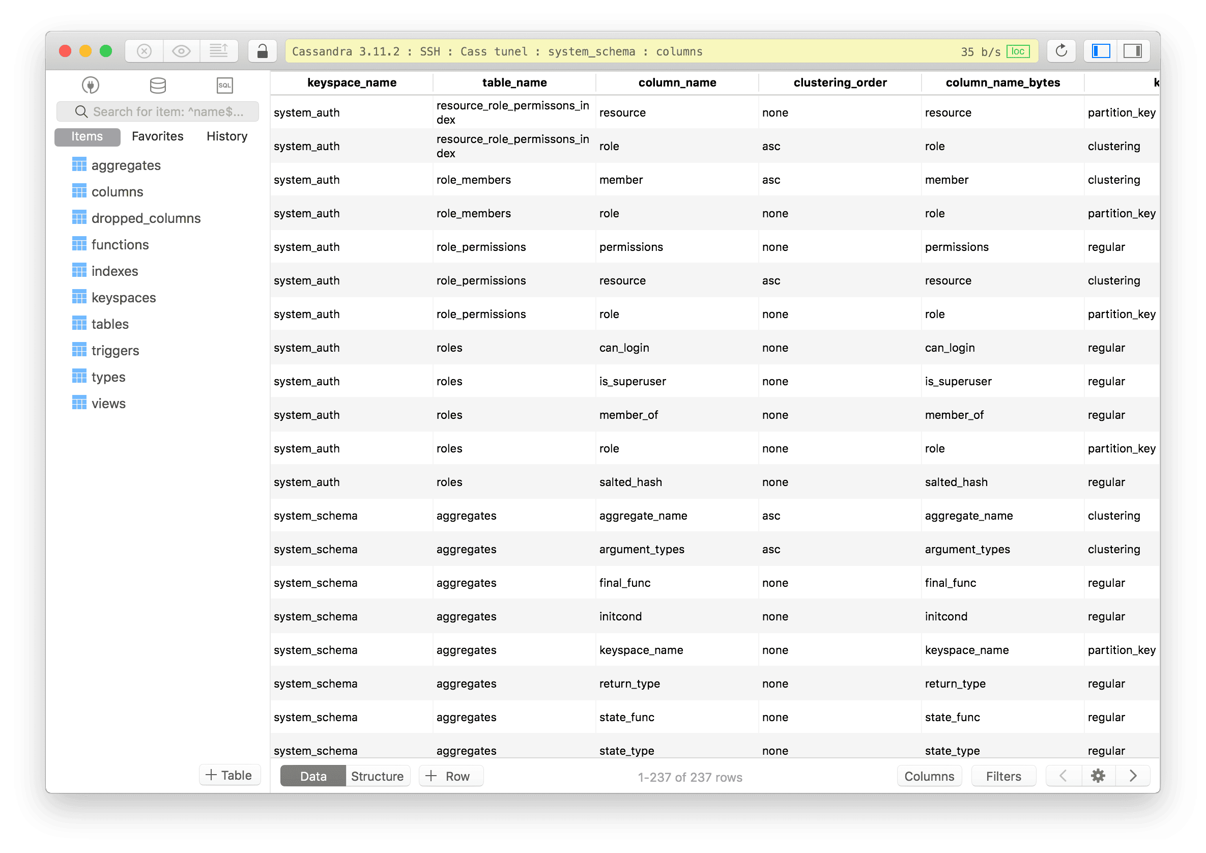 Cassandra GUI Client for Mac - TablePlus now supports Cassandra!