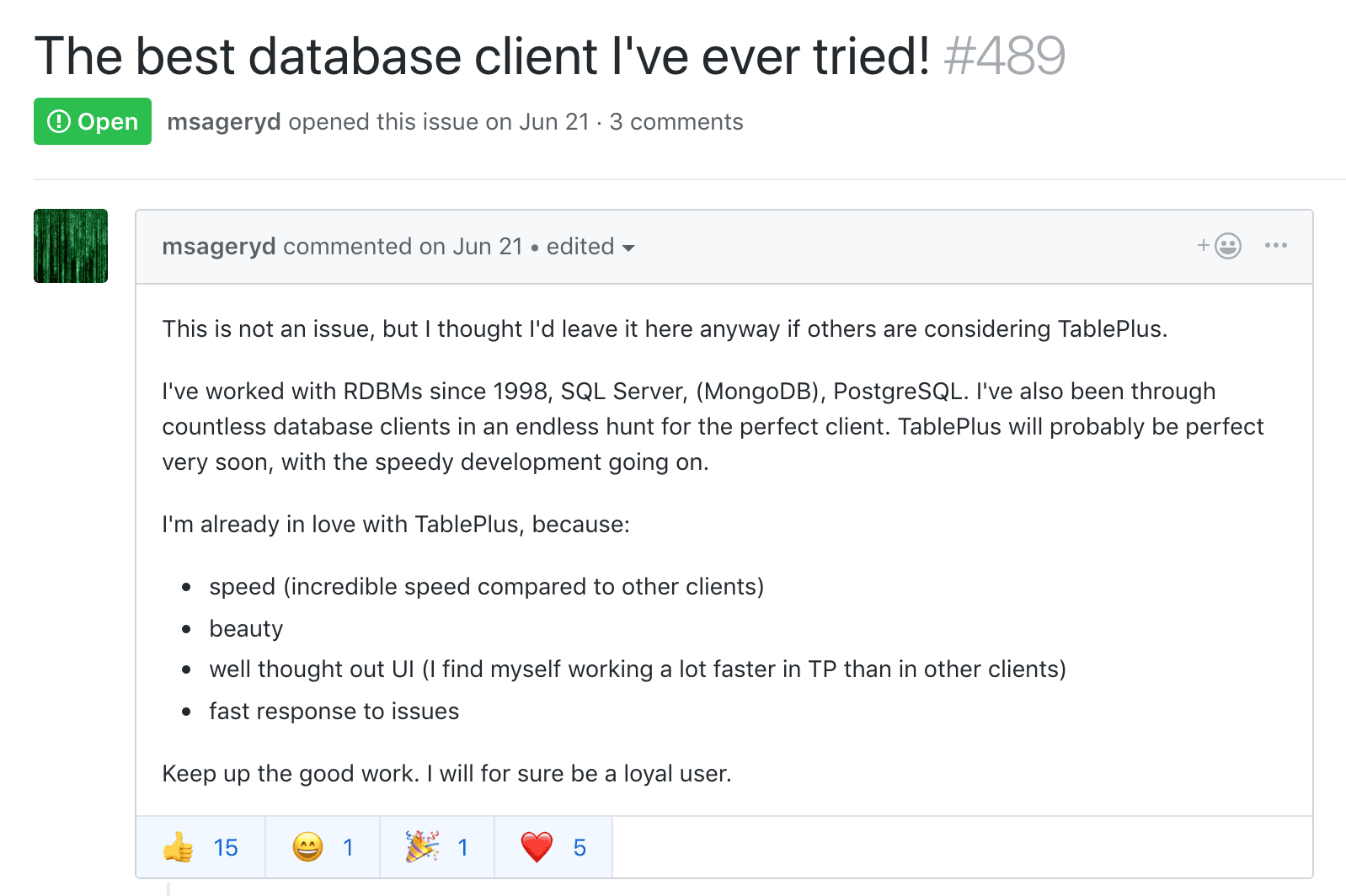 The best GUI Client