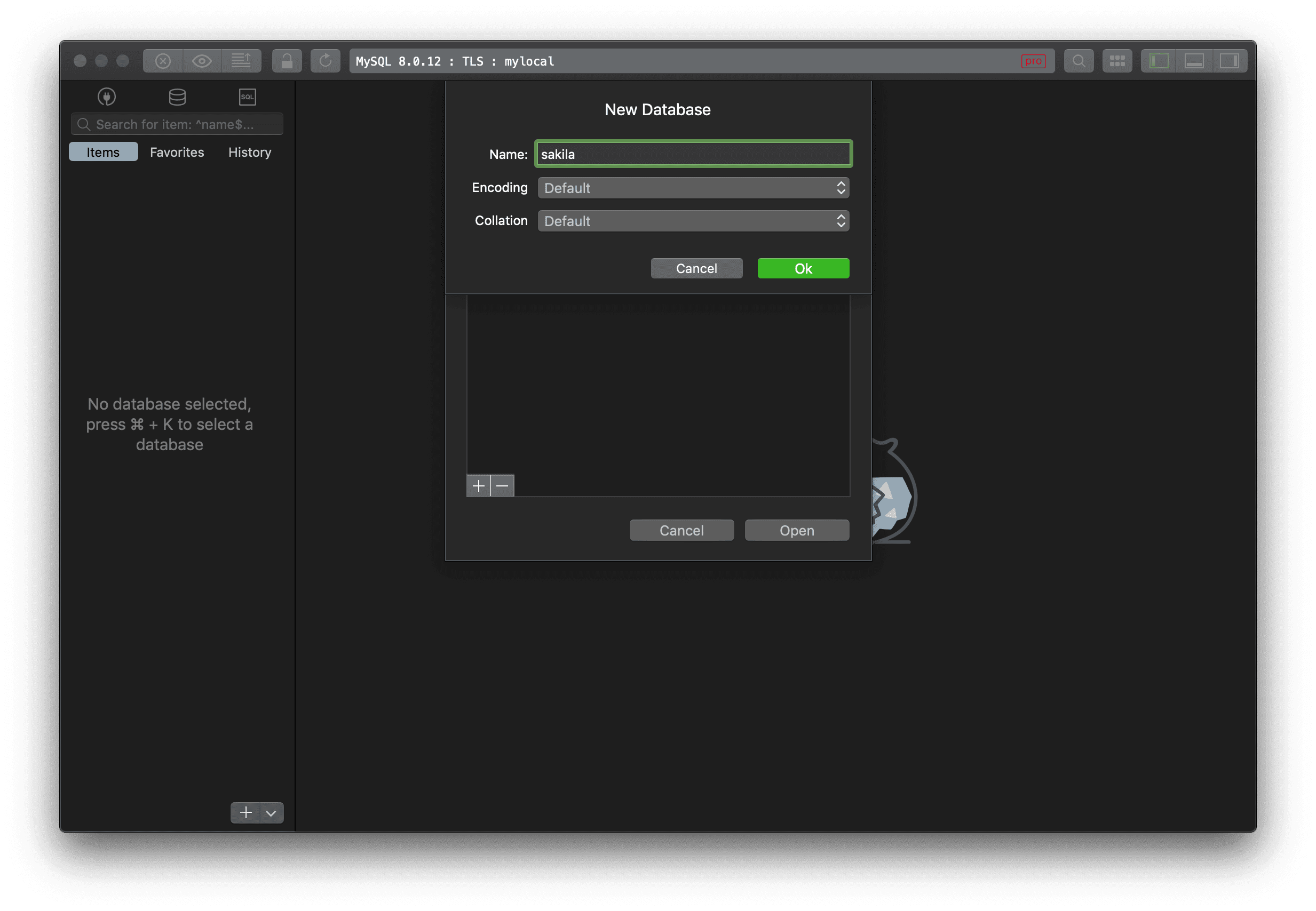 Create Sakila DB