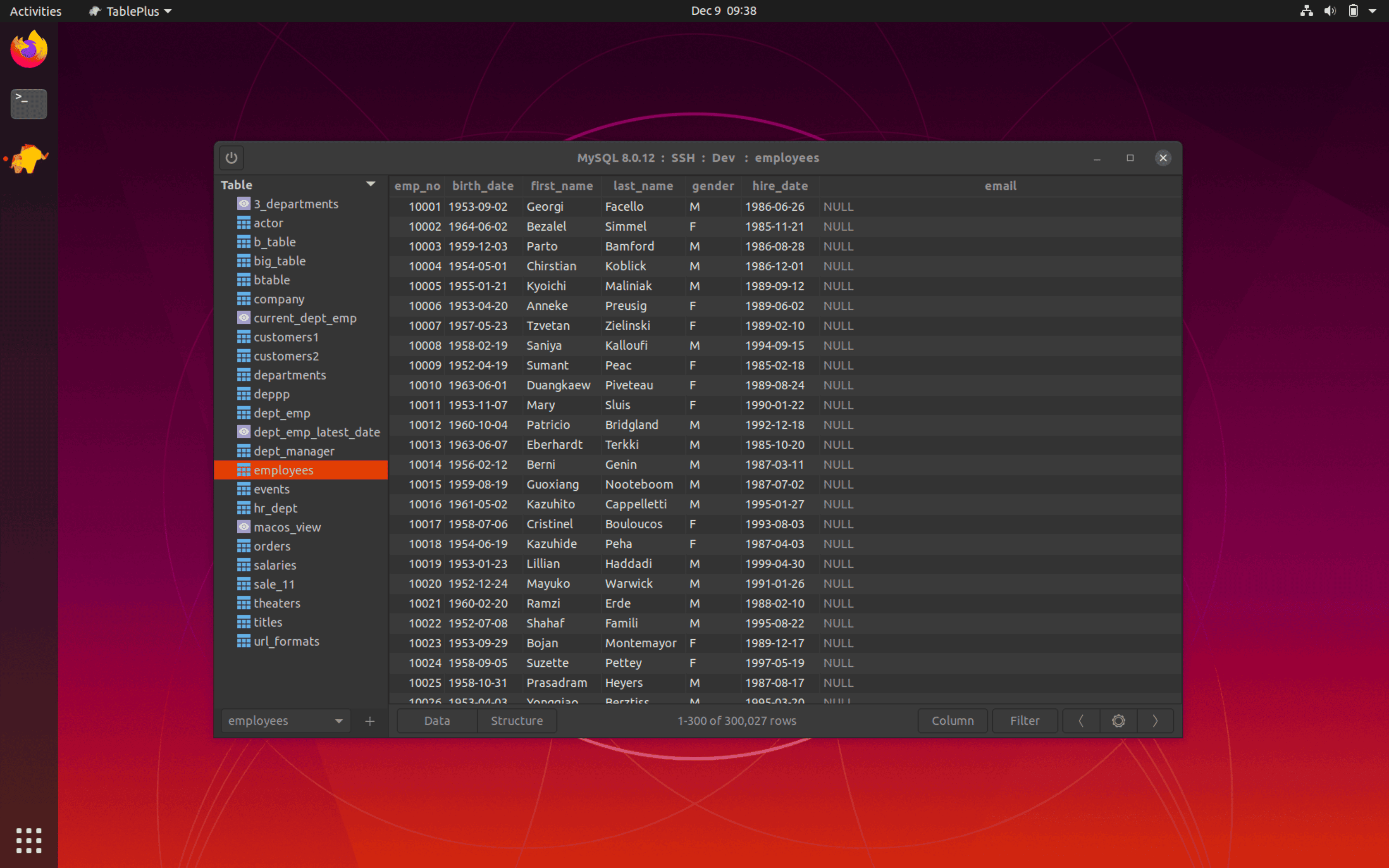 TablePlus Linux Alpha is released!