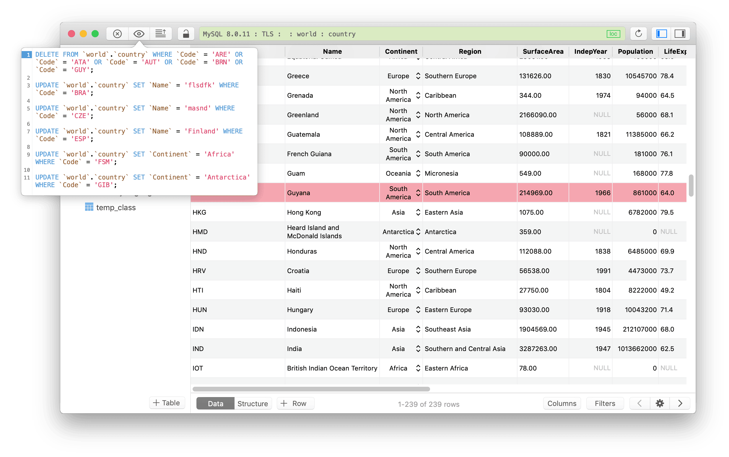 TablePlus Code Review