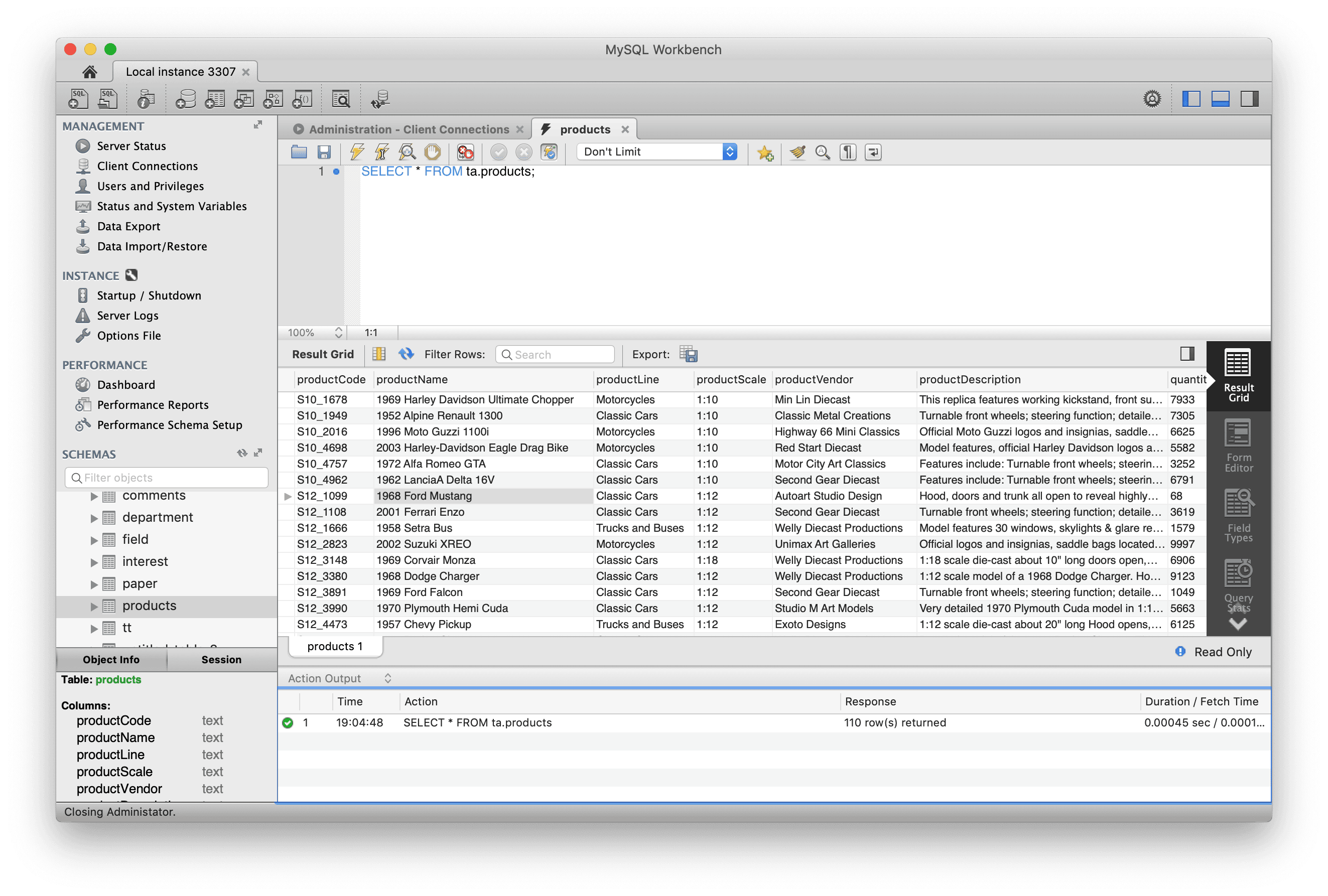 MySQL Workbench