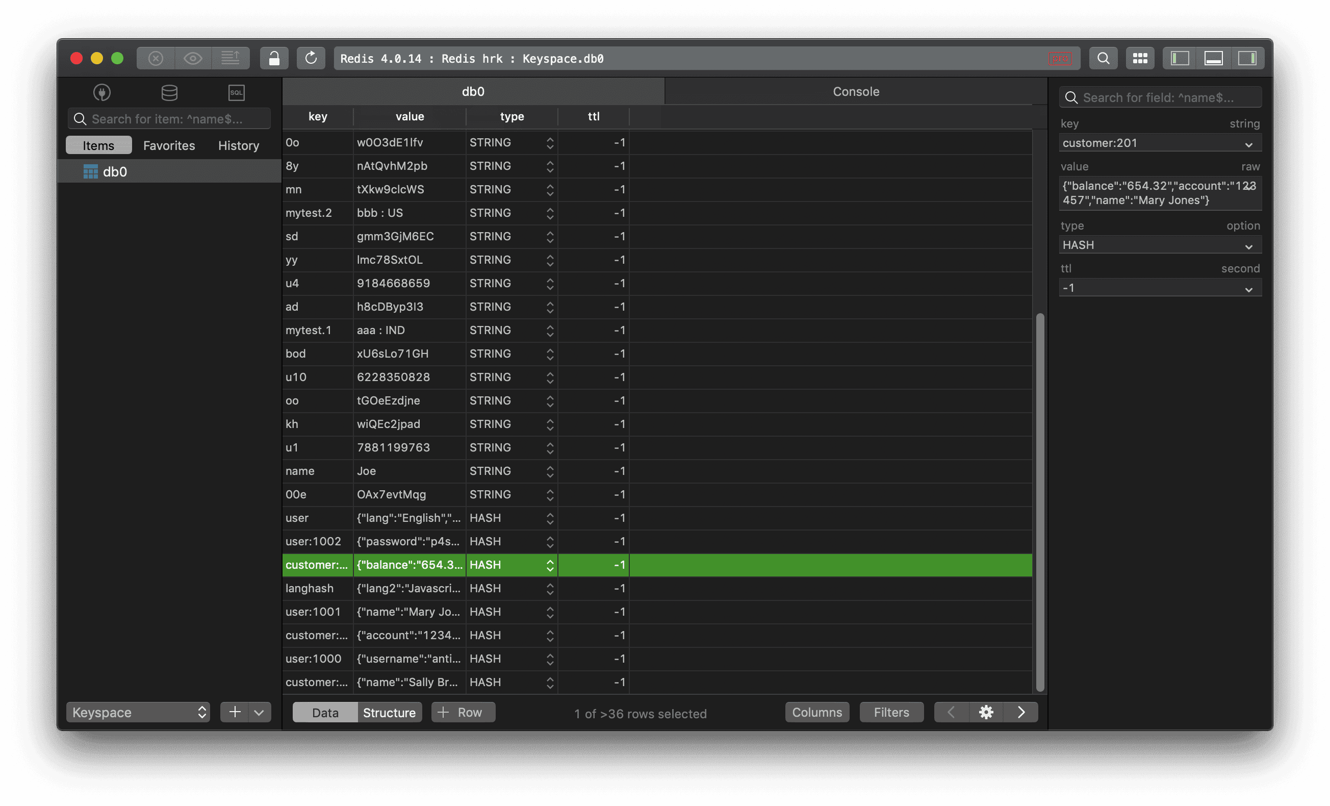 Redis Client Black